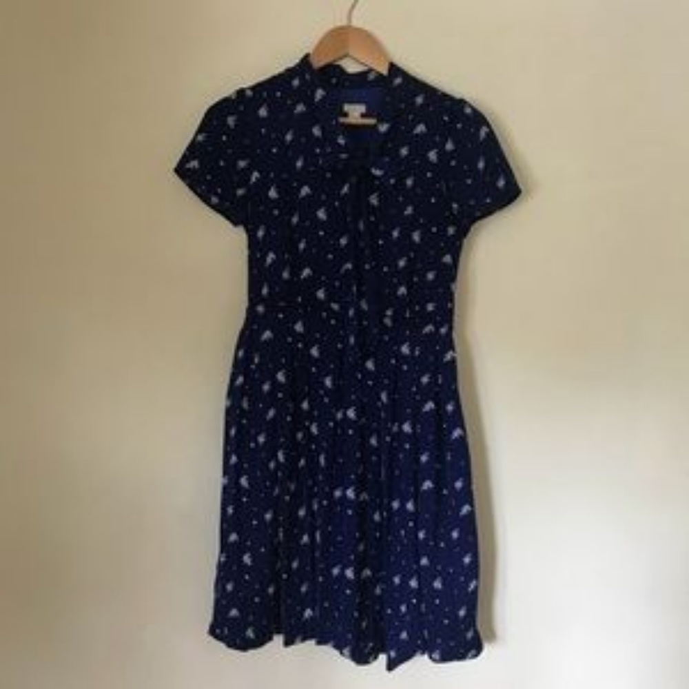J. Crew Pussybow Dress